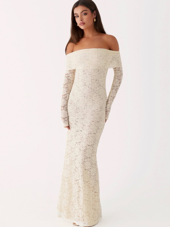 Peppermayo Dresses & Skirts - Yours Always Lace Maxi Dress - Ivory